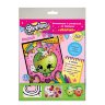 Аппликация и раскраска на бархате "Яблочко" Shopkins 32154